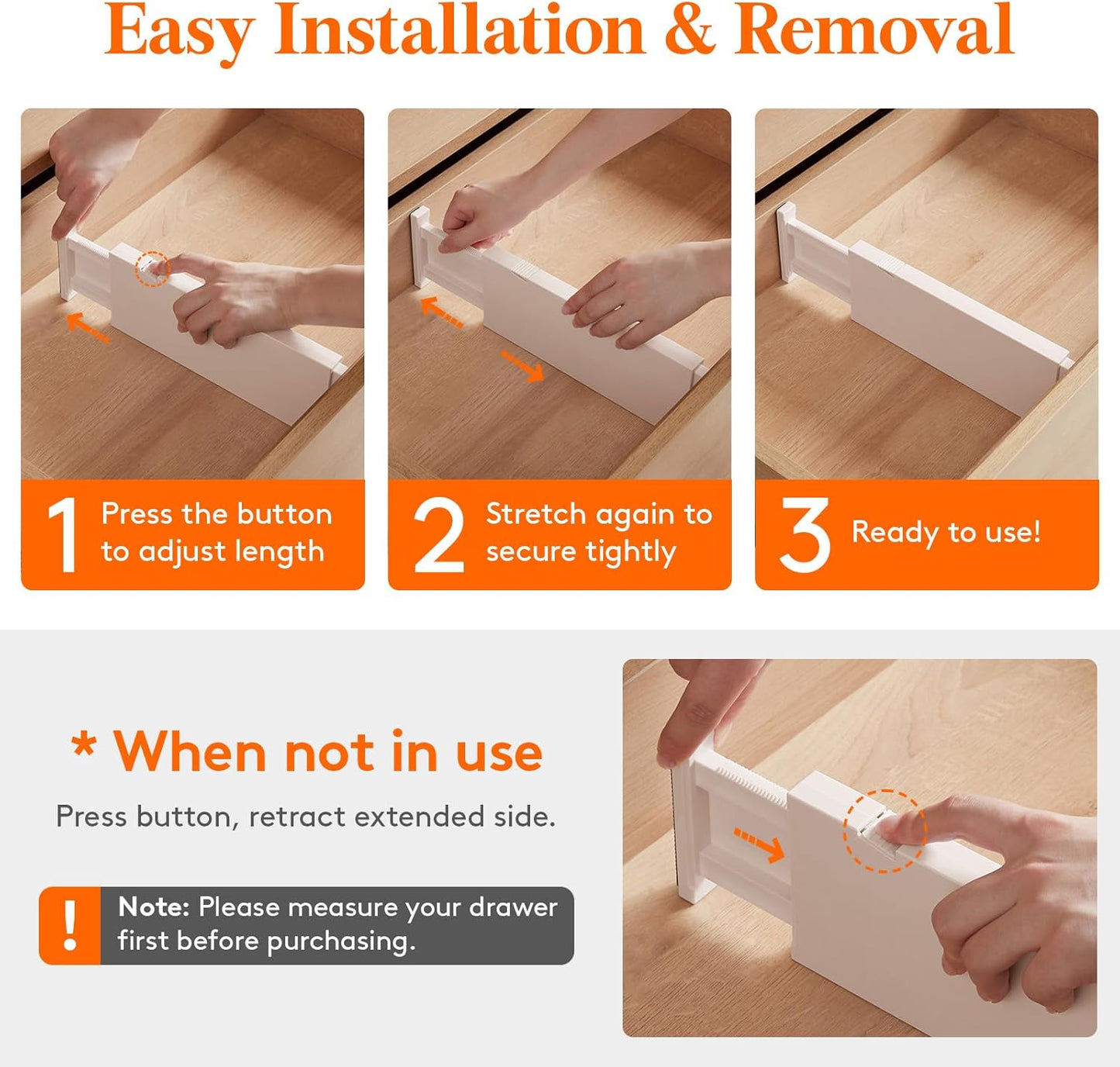 High Drawer Dividers