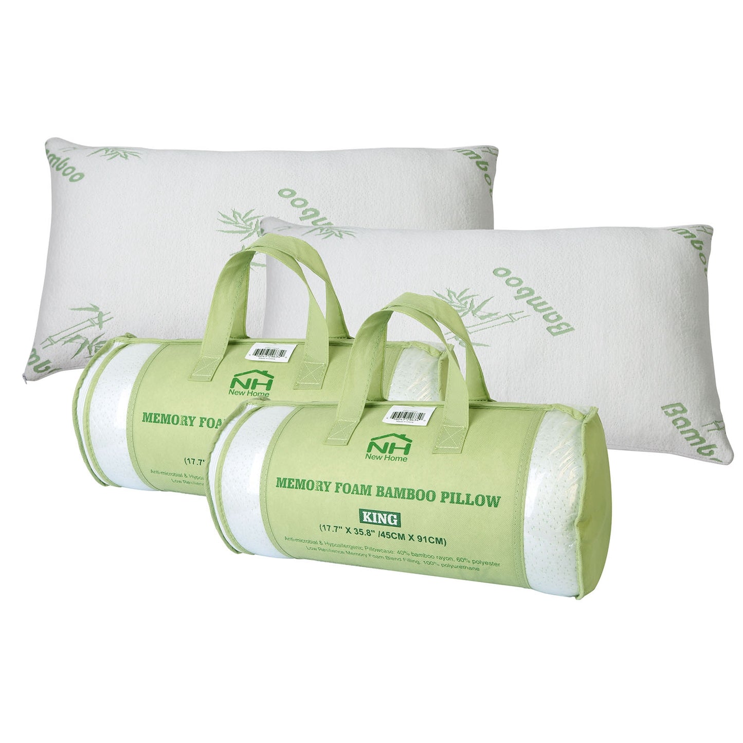 Bamboo Memory Foam Pillow