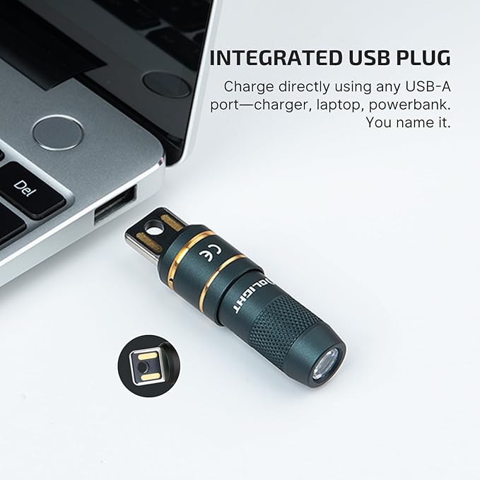 Rechargeable Keychain Flashlight