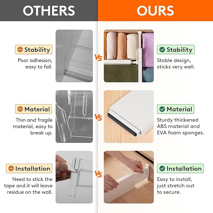 High Drawer Dividers